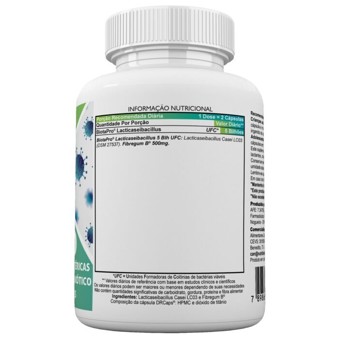 BiotaPro® Lacticaseibacillus Casei LC03 (DSM 27537) - Imagem 2