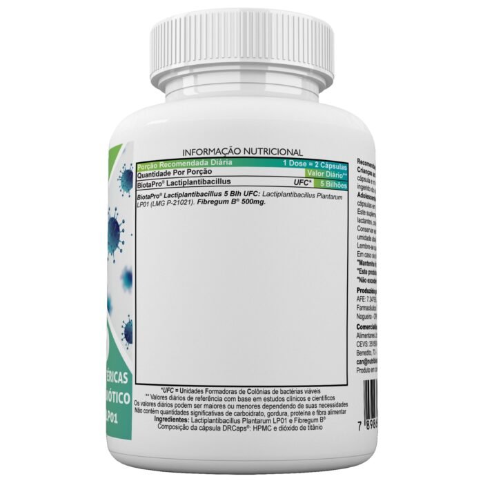 BiotaPro® Lactiplantibacillus Plantarum LP01 (LMG P-21021) - Image 2