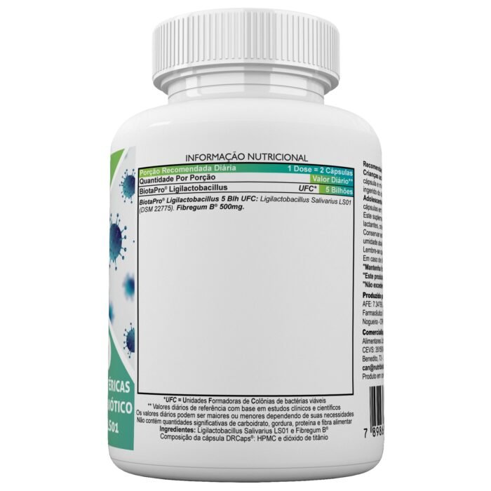 BiotaPro® Ligilactobacillus Salivarius LS01 (DSM 22775) - Imagem 2