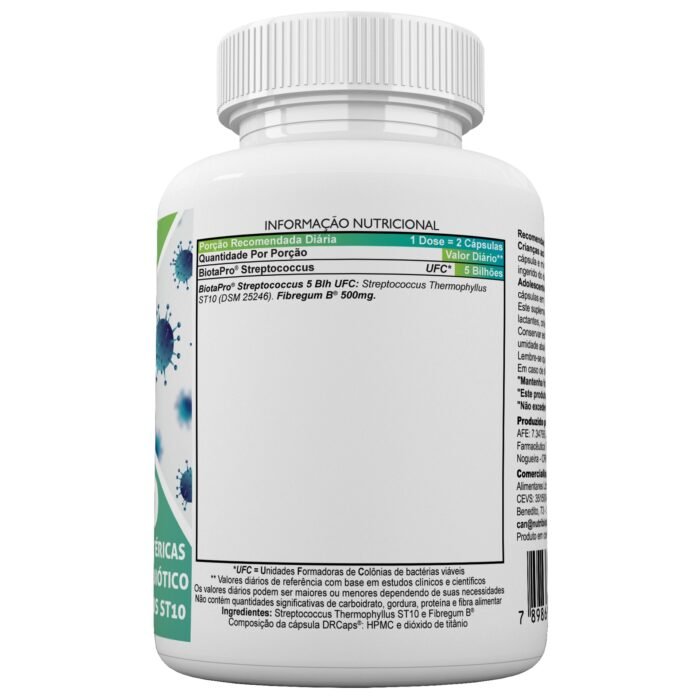 BiotaPro® Streptococcus Thermophyllus ST10 (DSM 25246) - Imagem 2